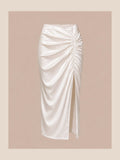 Ivory skirt